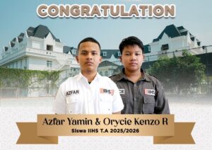 Dua Siswa IIHS IIEC-RI Tembus Tahap Penelitian Olimpiade Sains Nasional Bidang Riset